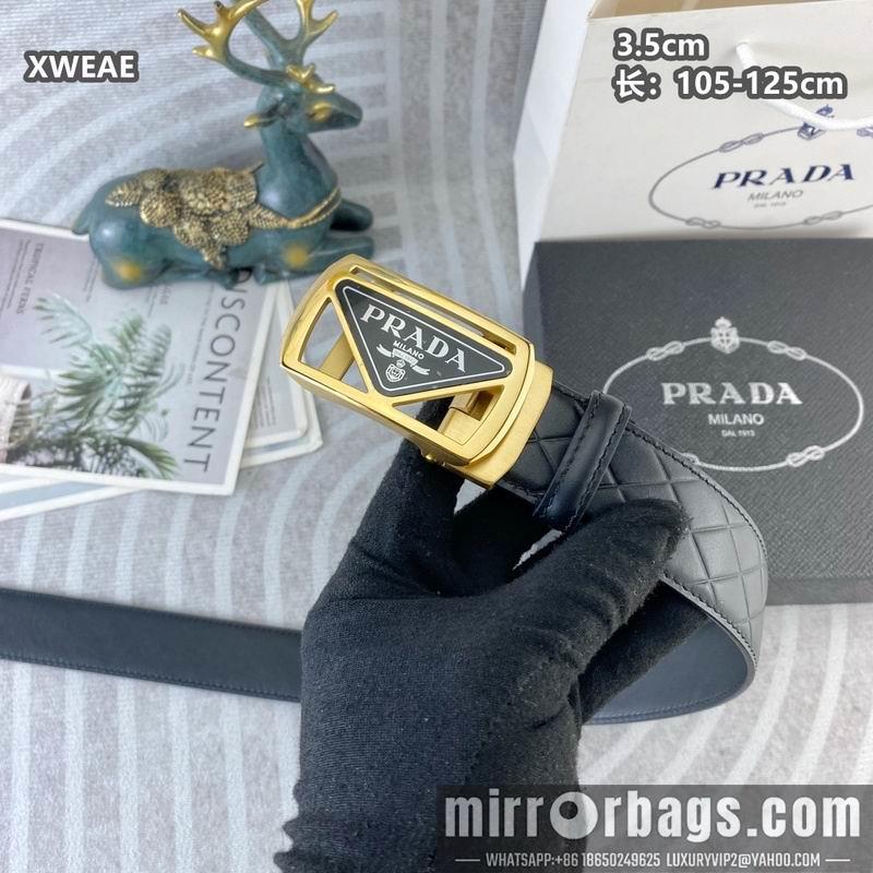 Prada belt 35mmX105-125cm 8L64