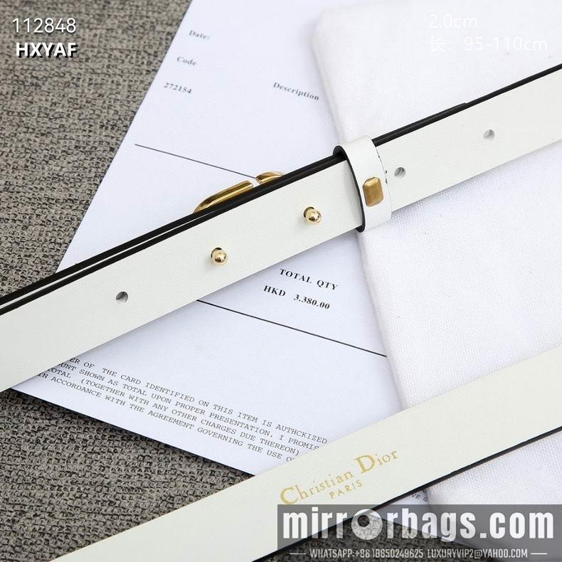 Dior Belt 20mmX95-110cm 8L07