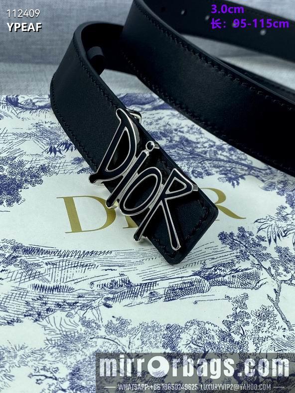 Dior belt 30mmX95-115cm 8L10