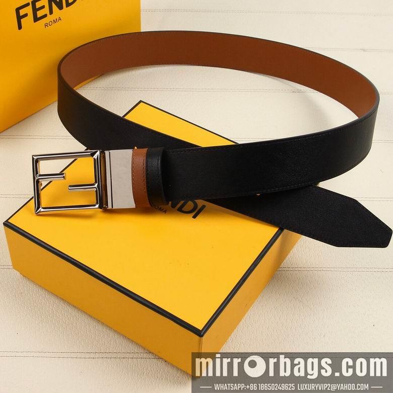 Fendi Belt 38mmX95-125cm 7D72