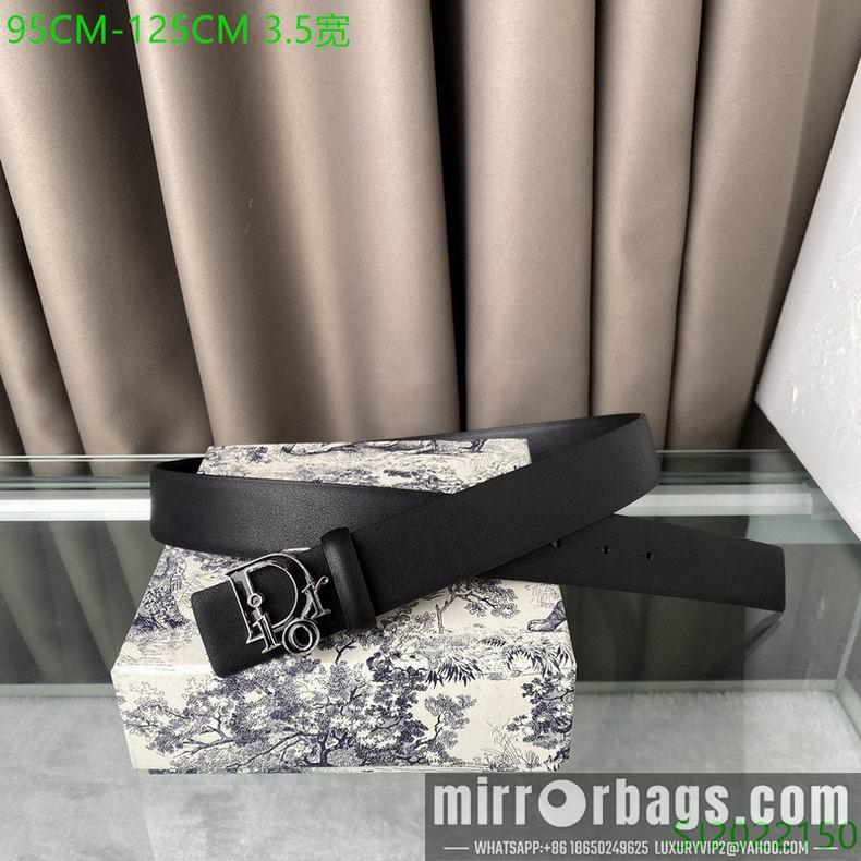 Dior belt 35mmX95-125cm 7D14