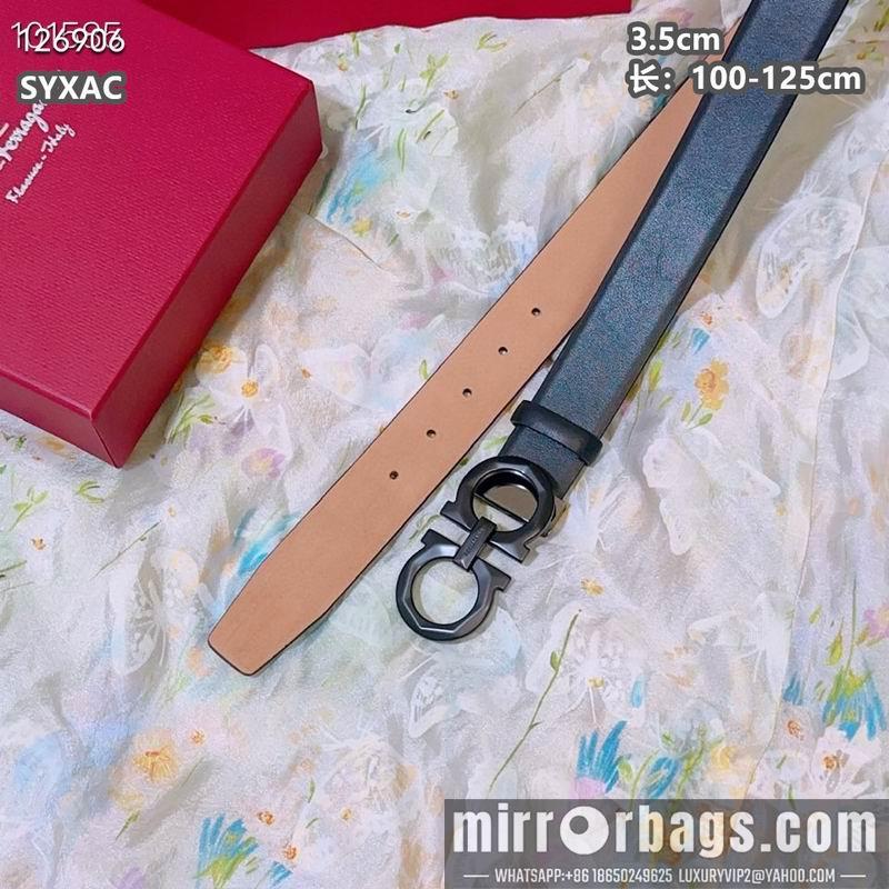 Ferragamo belt 35mmX100-125cm 8L90
