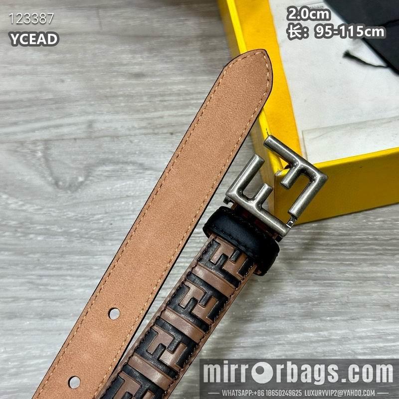 Fendi belt 20mmX95-115cm 8L14