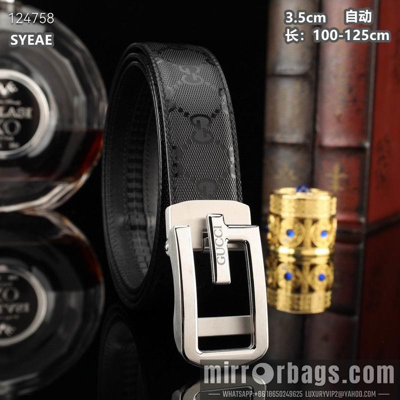 Gucci belt 35mmX100-125cm 8L20