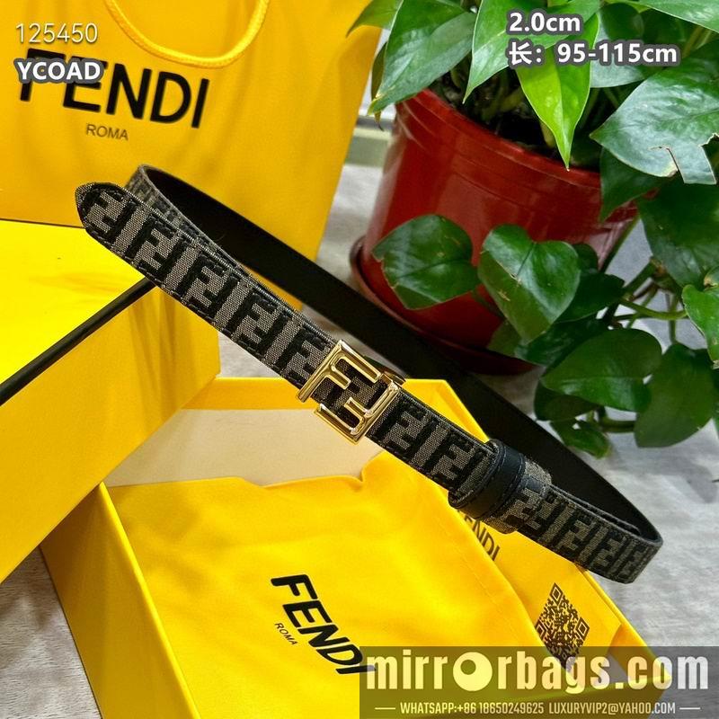 Fendi belt 20mmX95-115cm 8L13