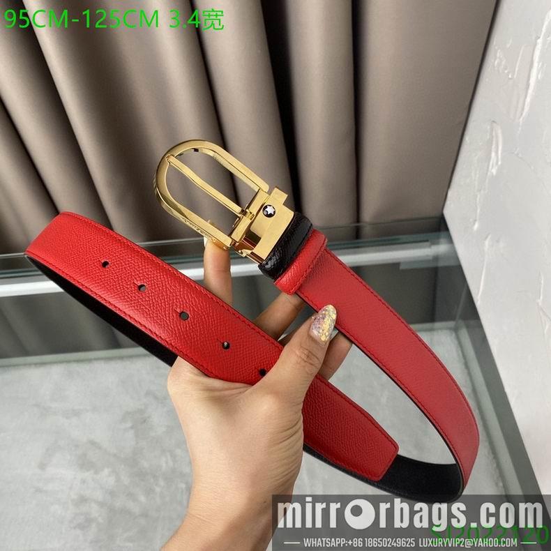 Montblanc Belt 34mmX95-125CM 7D30