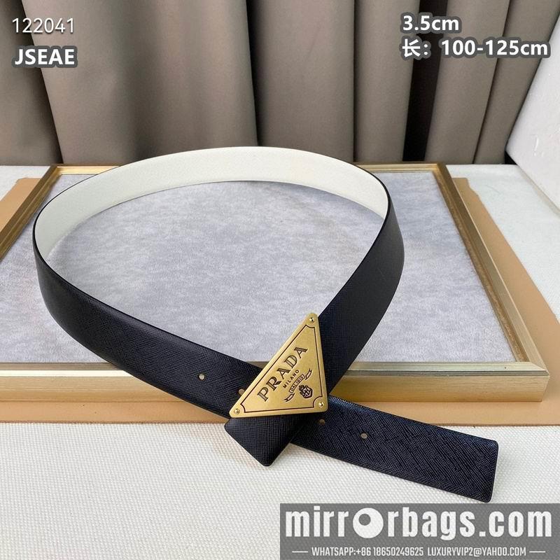 Prada belt 35mmX100-125cm 8L43