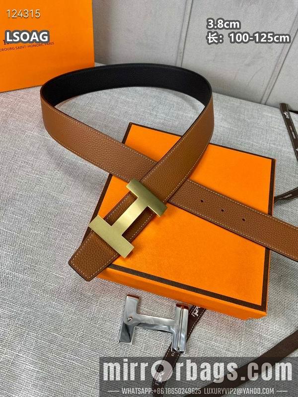 Hermes belt 38mmX100-125cm 8L04