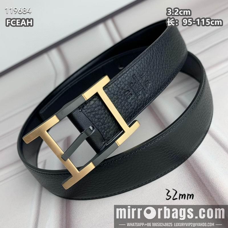 Hermes belt 32mmX95-125cm 8L040803