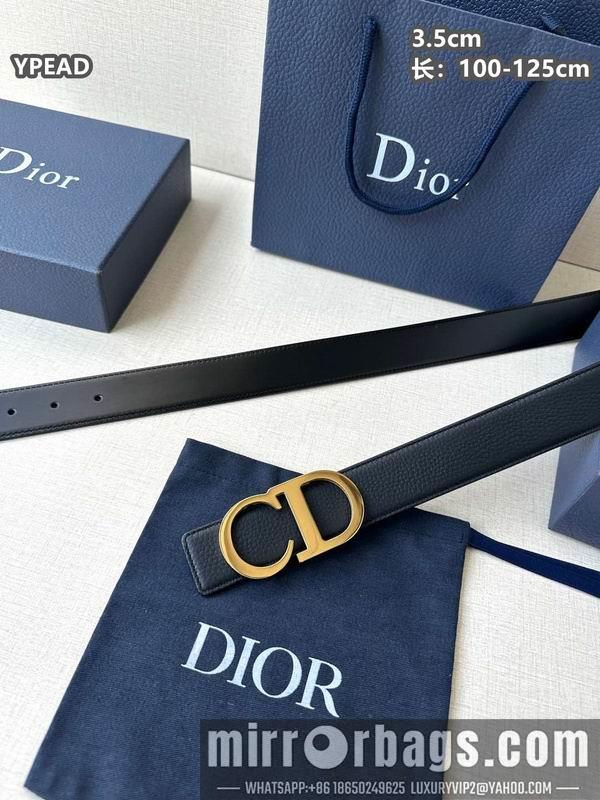 Dior belt 35mmX100-125cm 8L36