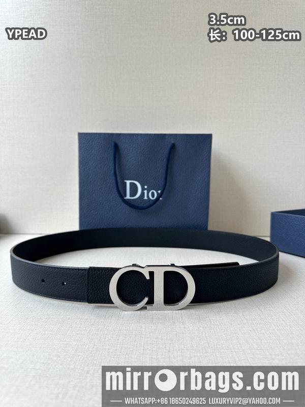 Dior belt 35mmX100-125cm 8L36