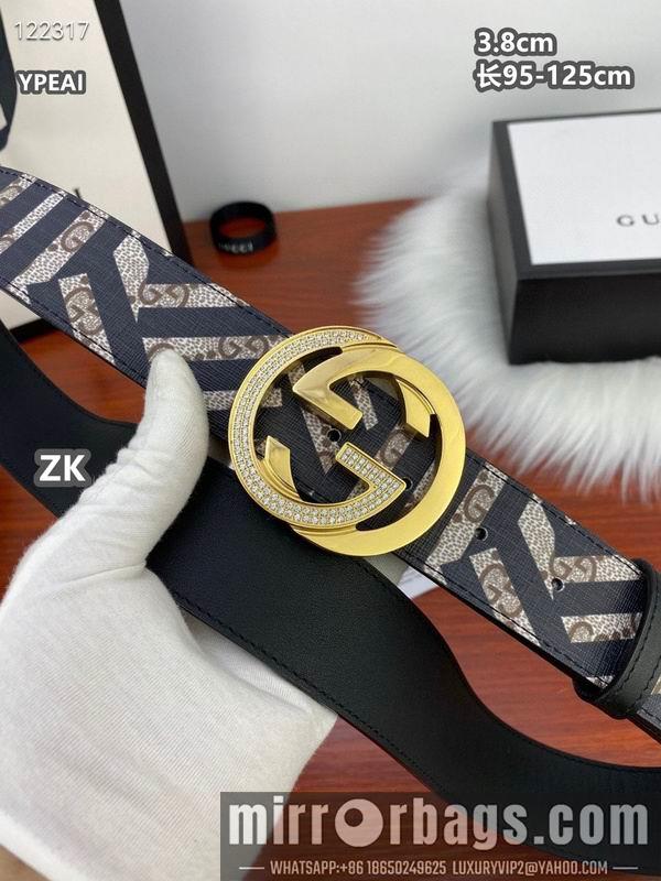 Gucci belt 38mmX95-125cm 8L21