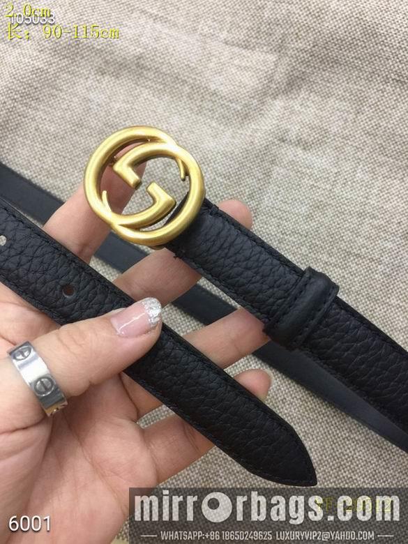 Gucci Belt 20mm 90-115cm 8L04