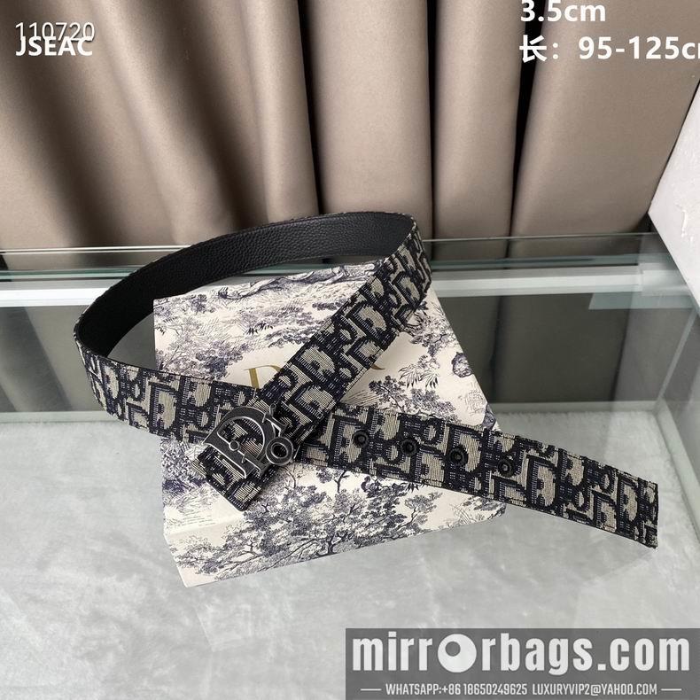 Dior Belt 35mm 95-125cm 8L02