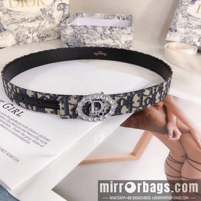 Dior Belt 30mmX95-110cm 7d07