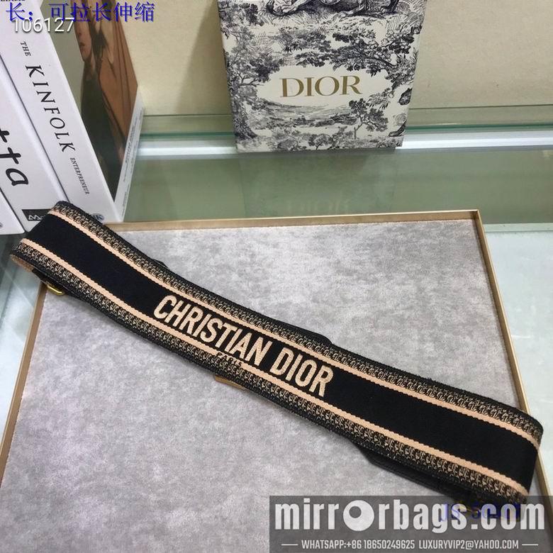 Dior Belt 70mm 95-125cm 8L02