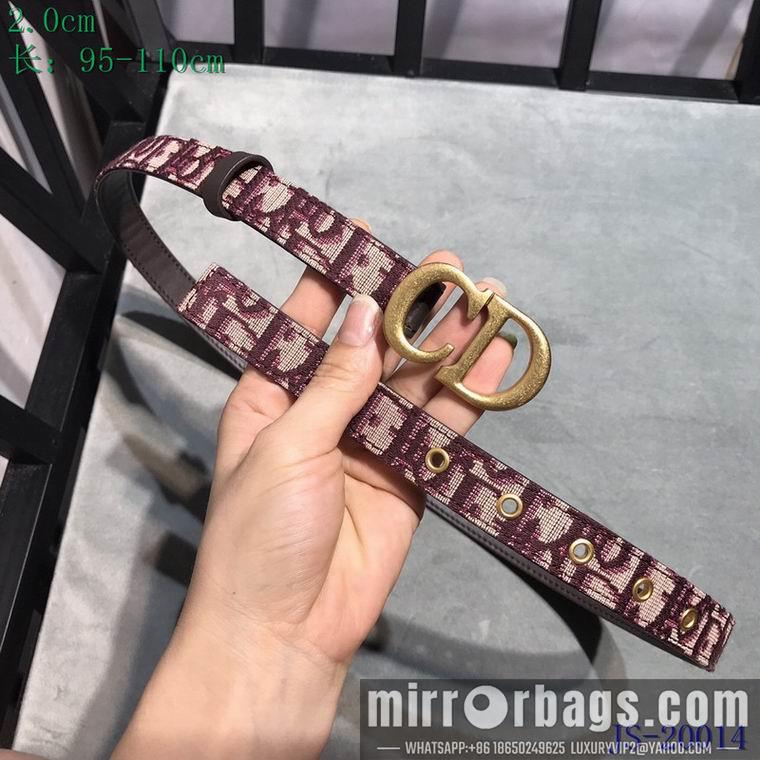 Dior Belt 20mmX95-110cm 8L09