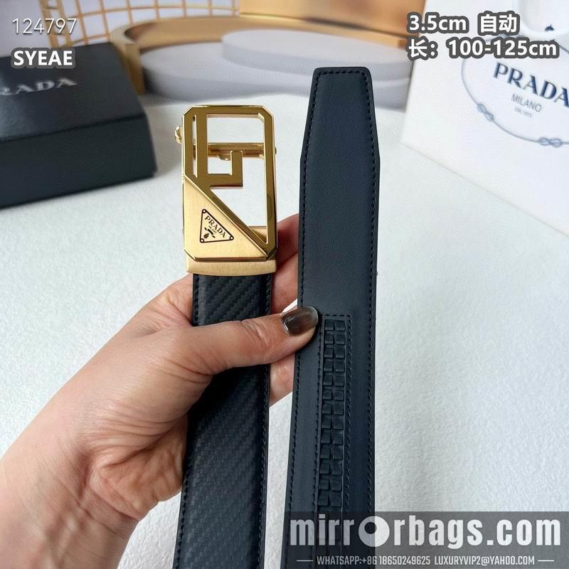 Prada belt 35mmX100-125cm 8L53