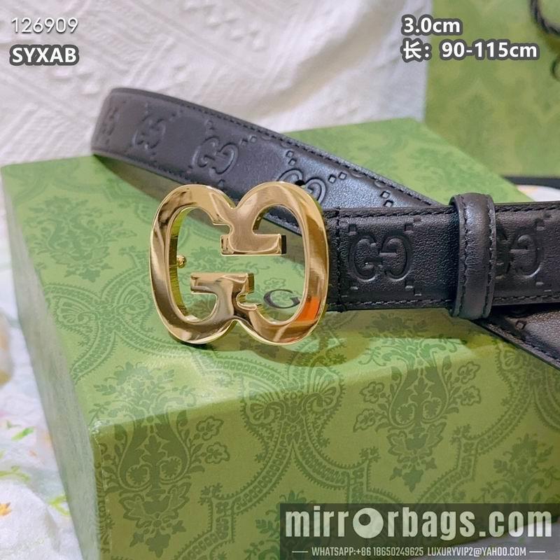 Gucci belt 30mmX90-115cm 8L25