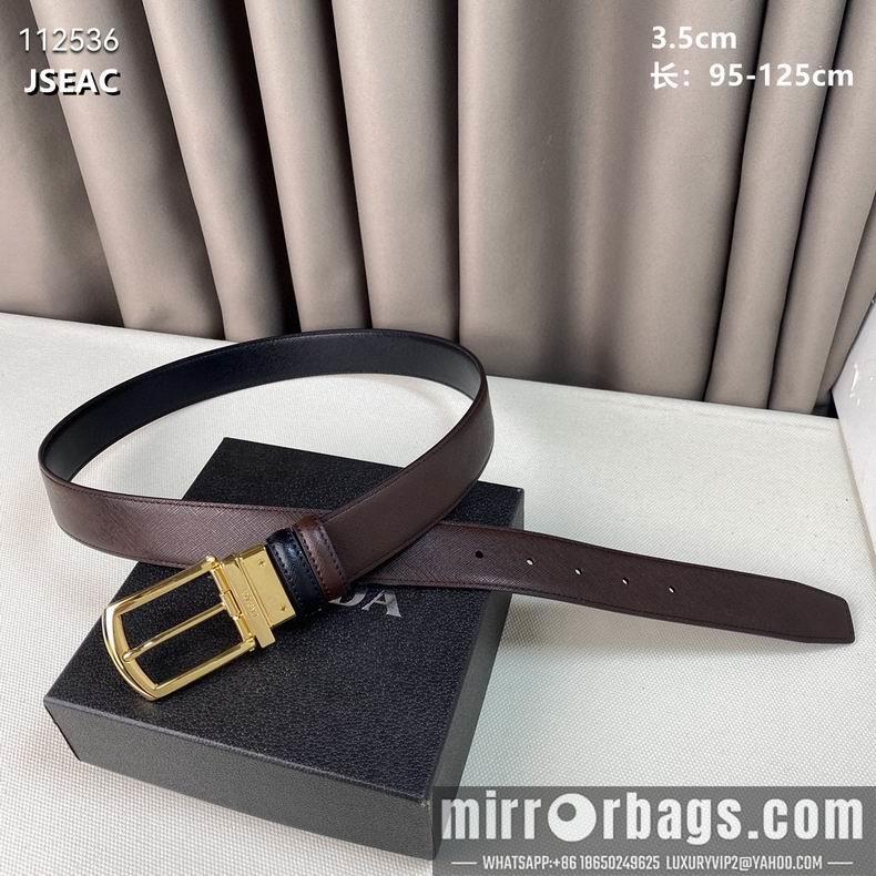 Prada belt 35mmX95-125CM 8L14