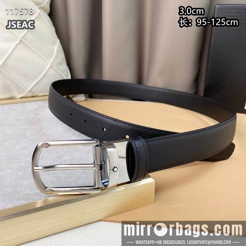 Montblanc belt 30mmX95-125cm 8L04