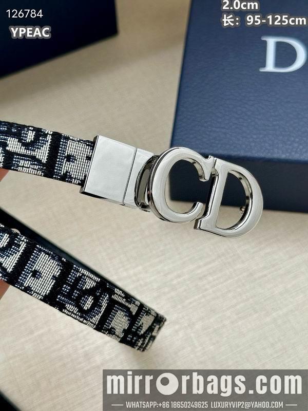 Dior belt 20mmX95-125cm 8L22