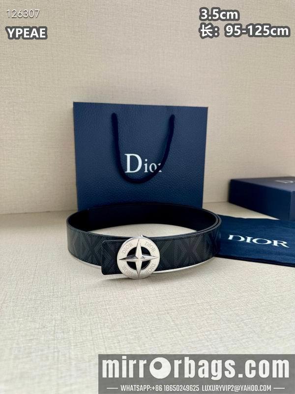 Dior belt 35mmX95-125cm 8L18