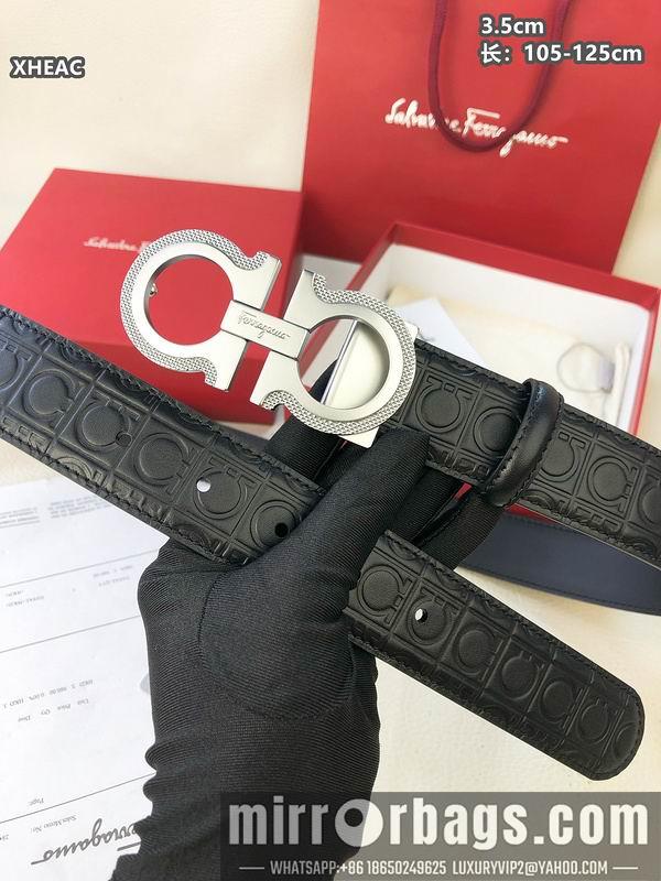 Ferragamo belt 35mmX105-125cm 8L140