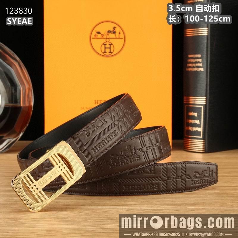 Hermes belt 35mmX100-125cm 8L24