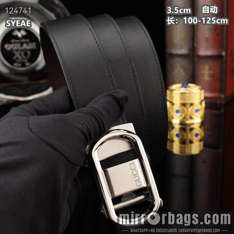 Gucci belt 35mmX100-125cm 8L32