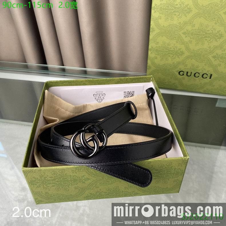 Gucci Belt 20mmX90-115cm 7D02