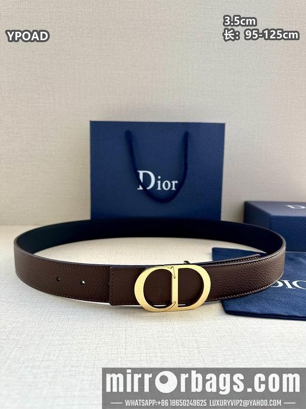 Dior belt 35mmX95-125cm 8L40