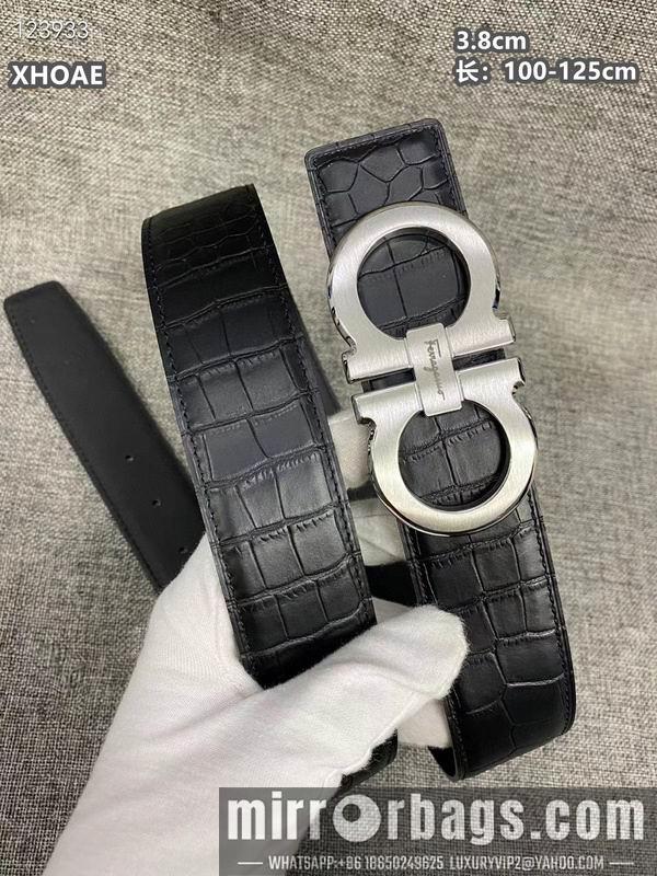 Ferragamo belt 38mmX100-125cm 8L17