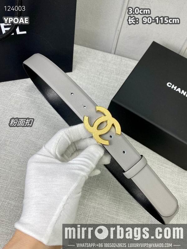 Chanel belt 30mmX90-115cm 8L09