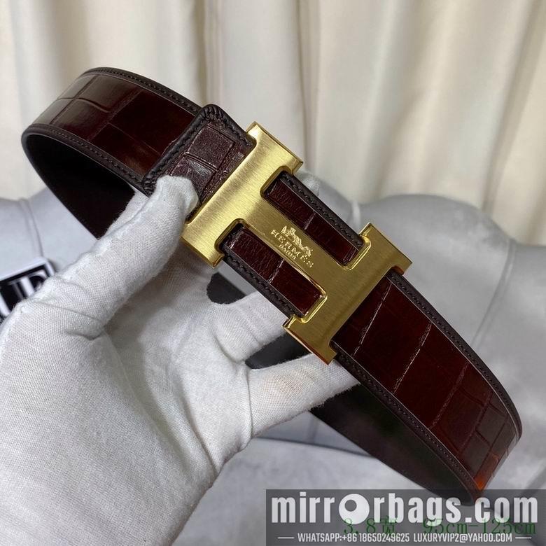 Hermes Belt 38mmX95-125cm 7D91