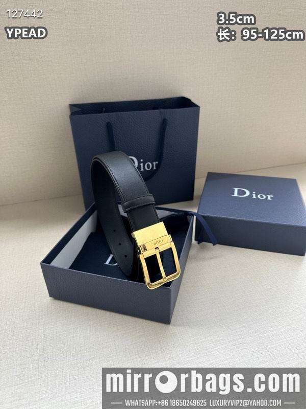 Dior belt 35mmX95-125cm 8L34