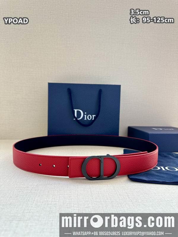 Dior belt 35mmX95-125cm 8L40