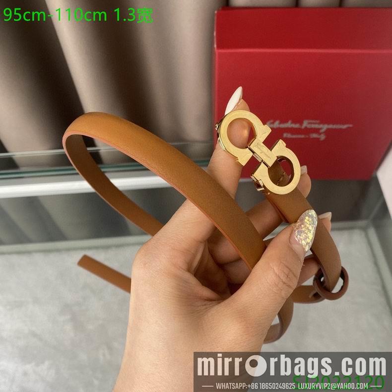 Ferragamo Belt 13mmx95-110cm 7D06