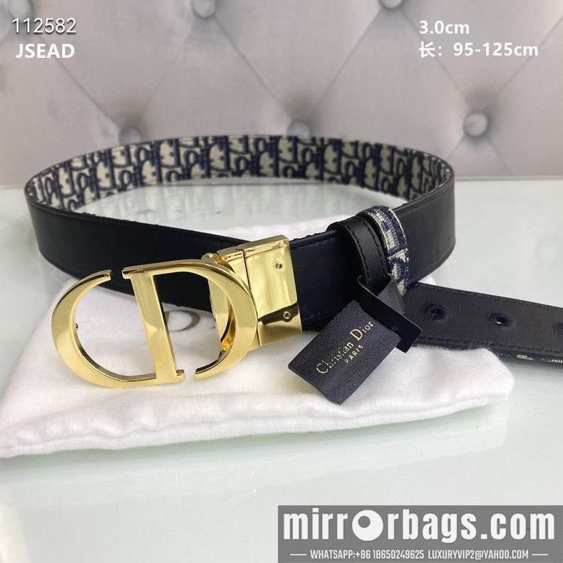 Dior belt 30mmX95-125cm 8L11