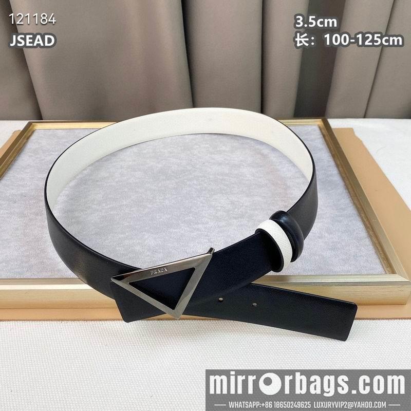 Prada belt 35mmX100-125cm 8L41