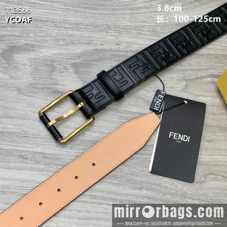 Fendi Belt 38mmX100-125CM 8L23