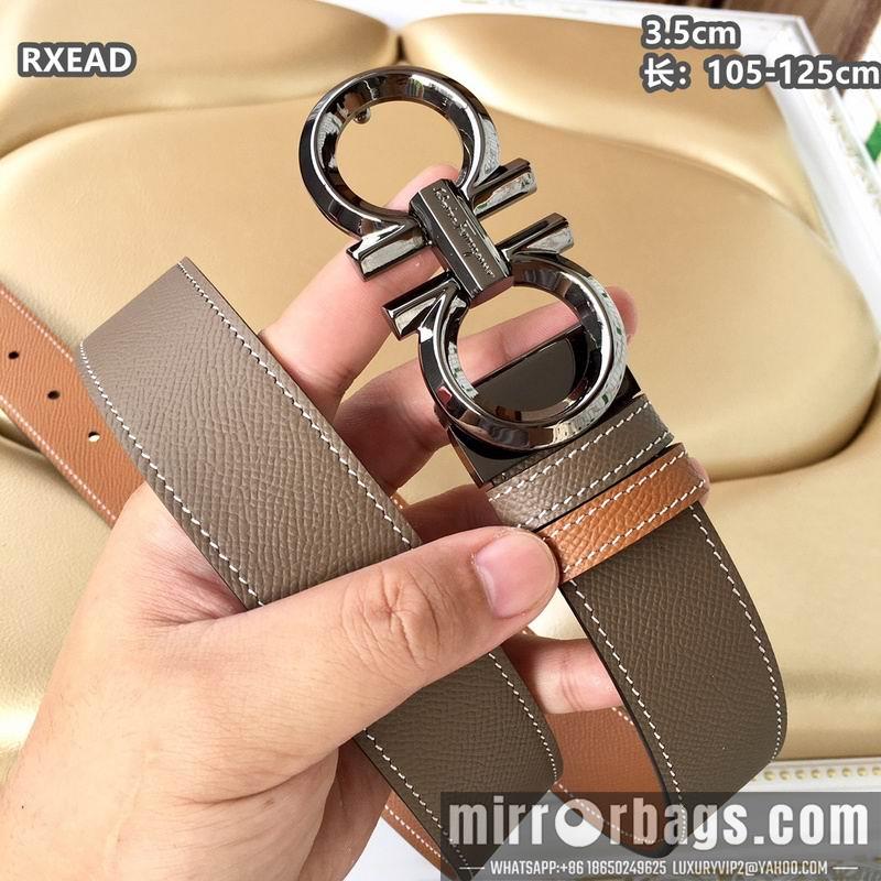 Ferragamo belt 35mmX105-125cm 8L116