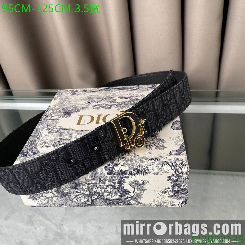 Dior belt 35mmX95-125cm 7D11