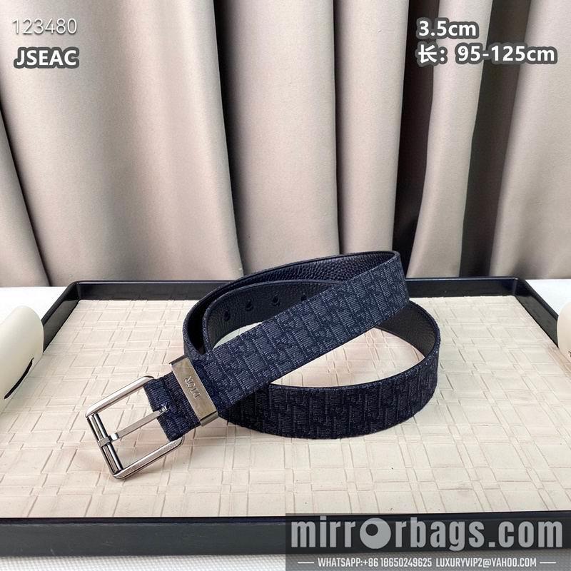 Dior belt 35mmX95-125cm 8L30