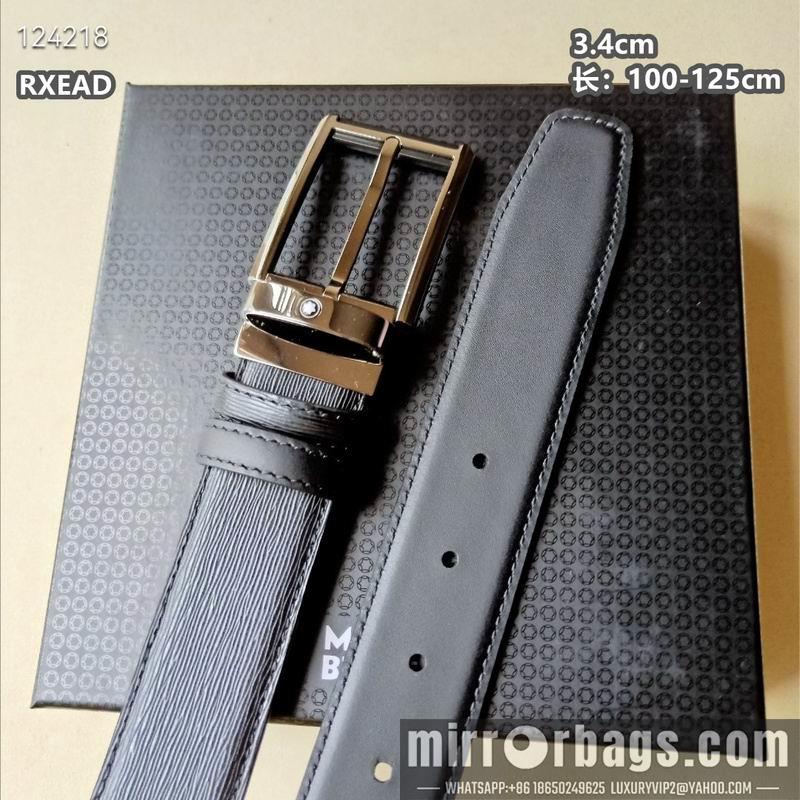 Montblanc belt 34mmX100-125cm 8L05