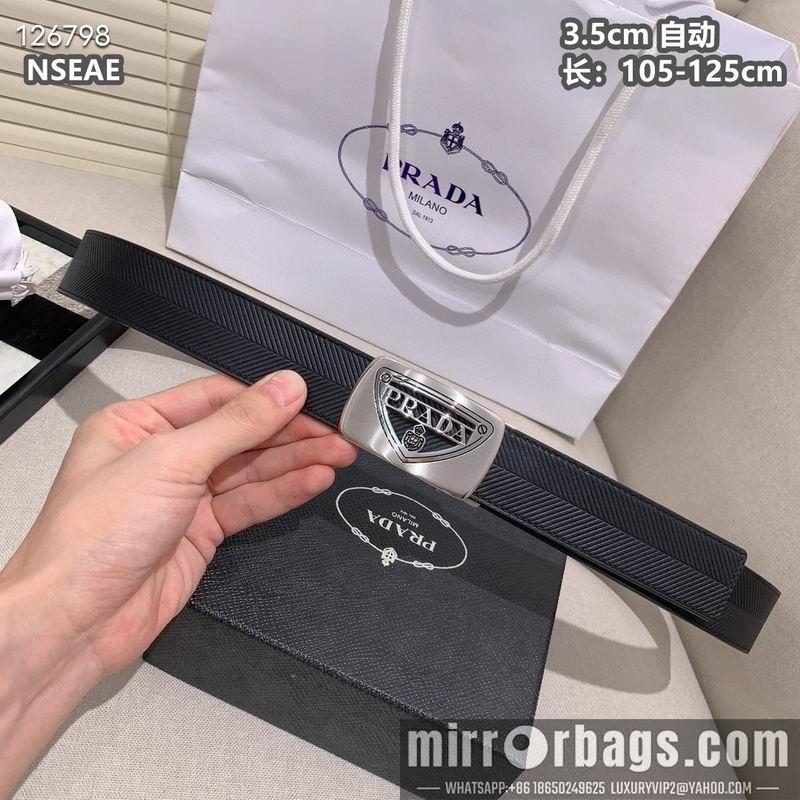 Prada belt 35mmX105-125cm 8L62