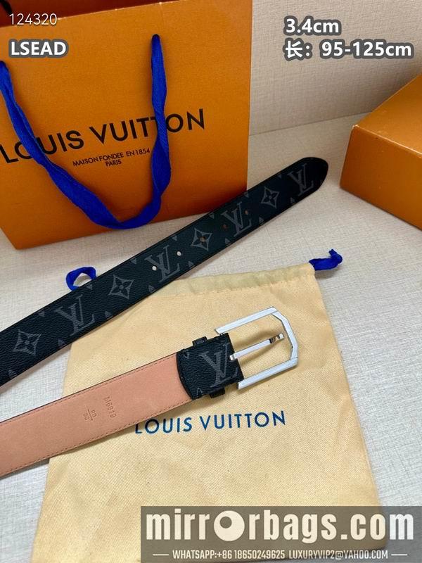 LV belt 34mmX95-125cm 8L23