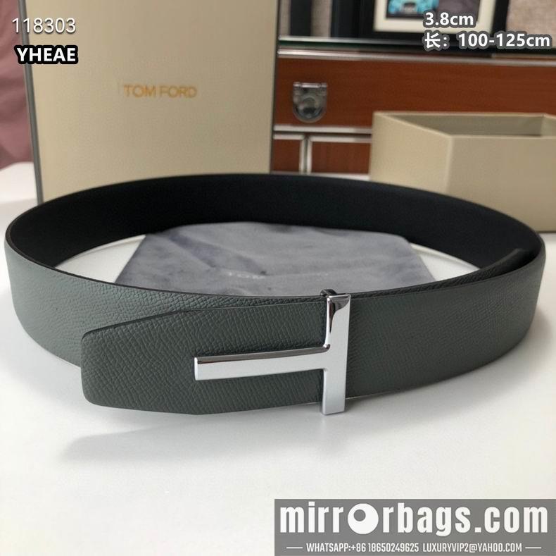 Tom Ford belt 38mmX100-125cm 8L010704