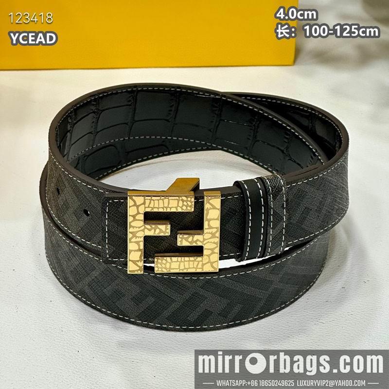 Fendi belt 40mmX100-125cm 8L59