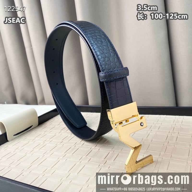 Montblanc belt 35mmX100-125cm 8L09